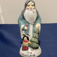 Vintage Heilig-Meyers Santa From Around Yugoslavia 1910 Christmas Figurine Used.