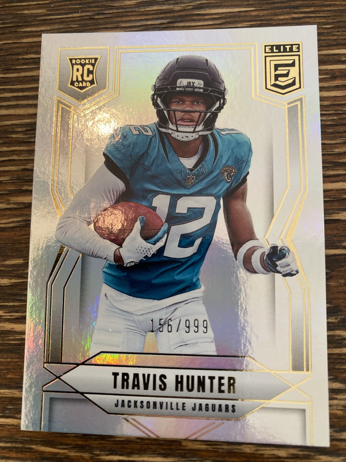 2025 Panini Donruss Elite Travis Hunter Numbered 156/999 Rookie