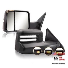 Dynamic Towing Mirrors Compatible with 2002-2008 Dodge Ram 1500, 2003-2009