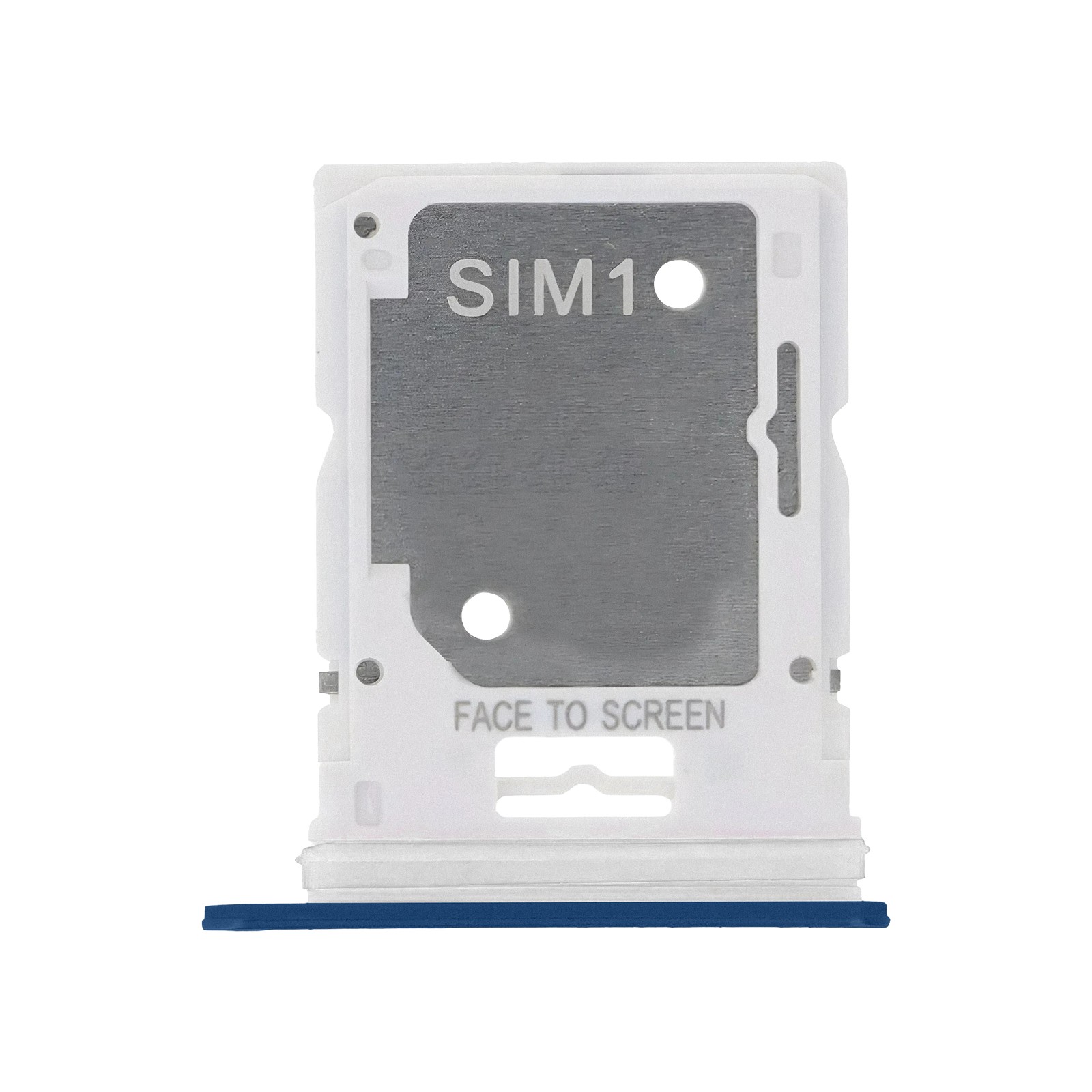 Support carte SIM Xiaomi Redmi Note 11 Pro bleu pièce de rechange double SIM