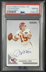 JOE MONTANA PSA 10 2022 PANINI NATIONAL VIP FOOTBALL SIGNATURES AUTOGRAPH AUTO