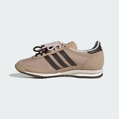 adidas Originals SL 72 OG Shoes in Magic Beige / Dark Brown
