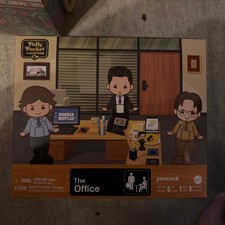 Polly Pocket The Office Kompaktes Spielset 6 Figuren Puppen & 9 Zubehörteile