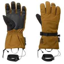 Mountain Hardwear All Tracks Gore-Tex Men's Gloves, Golden Brown, Medium