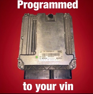 2010-2011 GMC Acadia 3.6L Engine Computer VIN Programmed ECM PCM 12635019