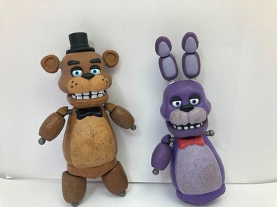 2016 Funko Five Nights at Freddy's Fazbear & Bonnie 5'' Figures Incomplete FNAF