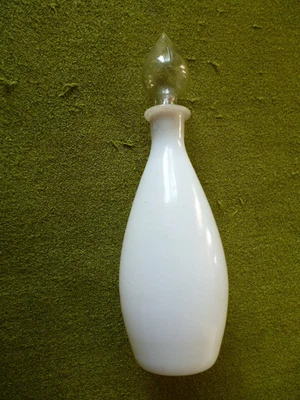 retro-collection-ancienne petite bouteille flacon opalisant - Photo 1/4