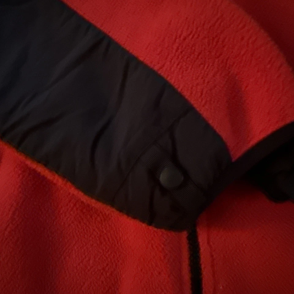 The North Face Red Denali Jacket Mens Large Full Zip Fleece Warm Comfortable EUC - Image 3 of 4