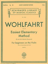 Easiest Elementary Method for Beginners, Op. 38 String Solo Violin