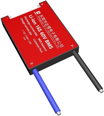 Li-Ion BMS PCB 16S 60V 60A Daly Balance wasserdichtes Batteriemanagementsystem UK