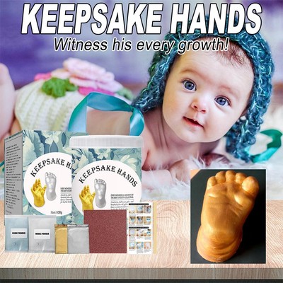 Hand Casting Kit Set DIY Hand Mold Sculpture Molding Gift For Family B6B3