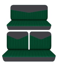 Fits 1952 To 1956 Ford Customline 2dr Front 50-50 Top And Rear Bench Seat Covers