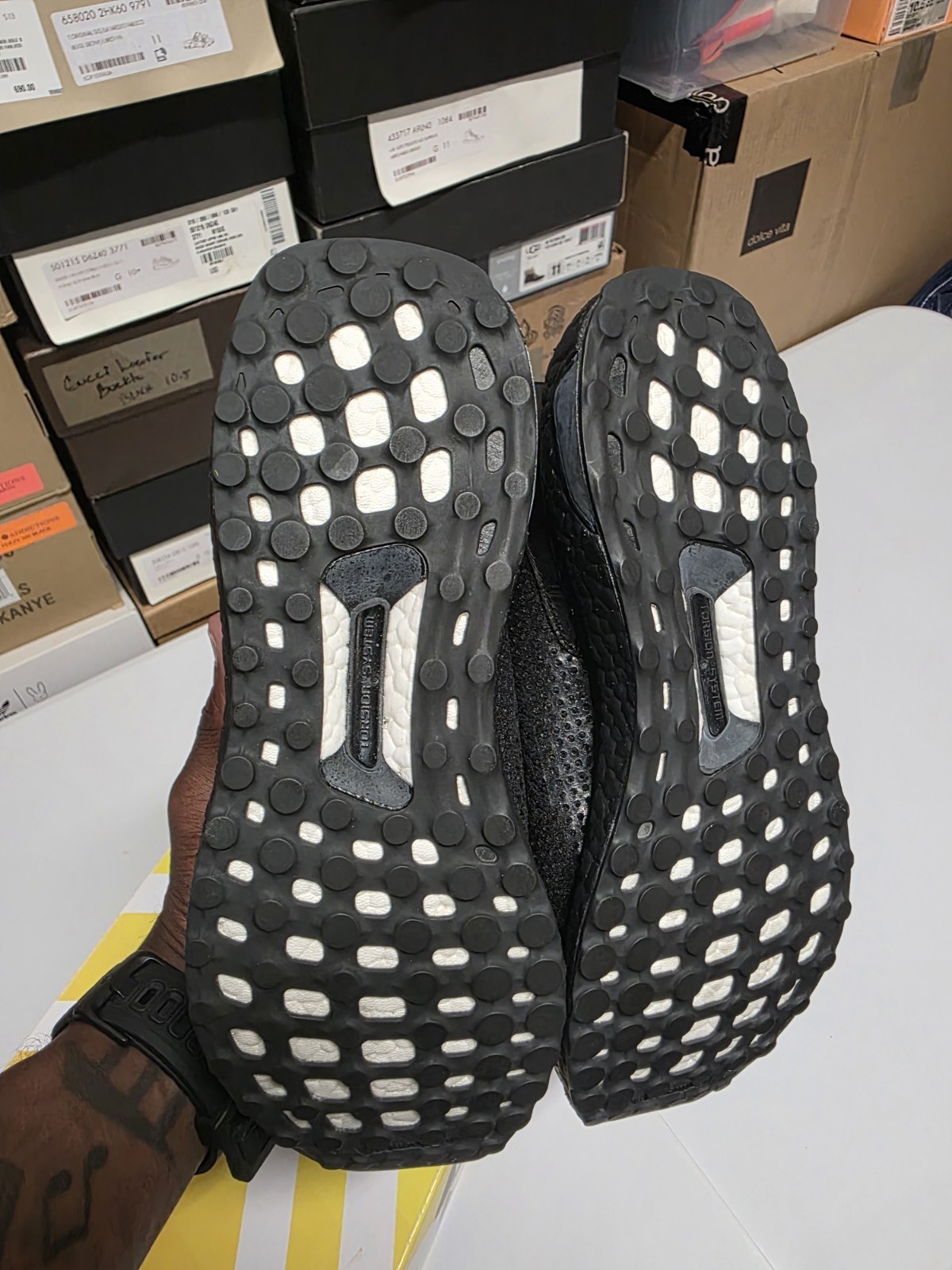 adidas HAVEN x UltraBoost Uncaged Triple Black BY2638 image 8