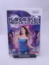 Karaoke Revolution (Nintendo Wii, 2009) Complete W/ Manual CIB