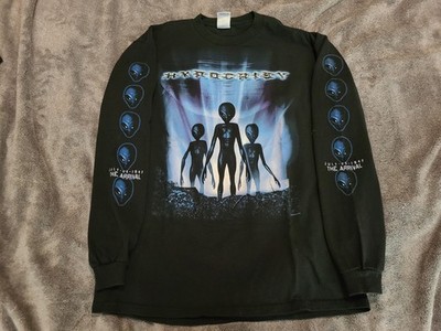 Vintage 2004 Hypocrisy The Arrival Longsleeve Shirt Size L EXTREMELY RARE