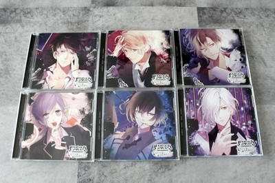 SET x6 Diabolik Lovers Bloody Bouquet Japan CD vol.2, 4, 8, 9, 11, 12