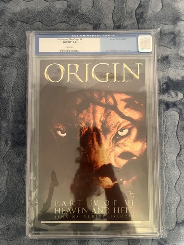 Wolverine: The Origin #4 CGC 9.8, Marvel Comics, Paul Jenkins, Kubert, Isanove