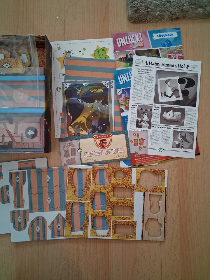 Brettspiel Unlock! Kids Detektivgeschichten (Toggo Toys Escape Room) - Bild 3 von 3