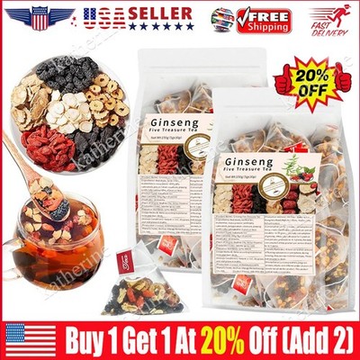 30pcs Ginseng six treasure tea , Kidney tea ,liver tea , red date kidney health