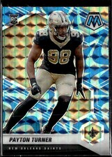 2021 Panini Mosaic Reactive Blue #352 Payton Turner(D)