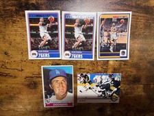 Assortment of 111 Sports Trading Cards (Hockey, Baseball & Basketball)