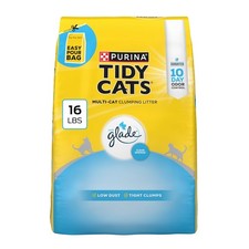 Clumping Cat Litter 16 lb Glade Clear Springs Tidy Cats Odor Control Litter
