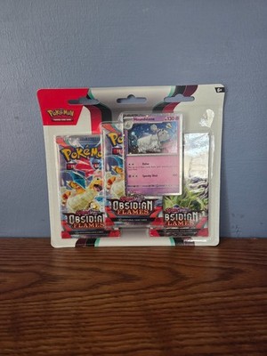 Pokémon TCG: - Obsidian Flames Booster 3 Pack Blister - Factory Sealed