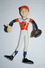 1981 Houston Astros vintage bendy figure, approx. 6", Amscan, rainbow jersey