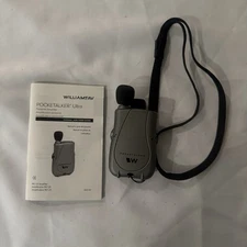 Williams Sound Pocketalker Ultra with Rear-Wear /-Manual - PKTD1H26 WORKS