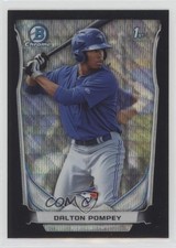 2014 Bowman Chrome Prospects Black Wave Refractor Dalton Pompey #BCP91 0pu7