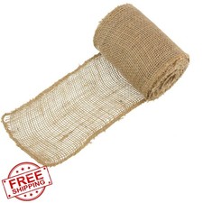 JubileeYarn Burlap Ribbon Natural 1 Roll