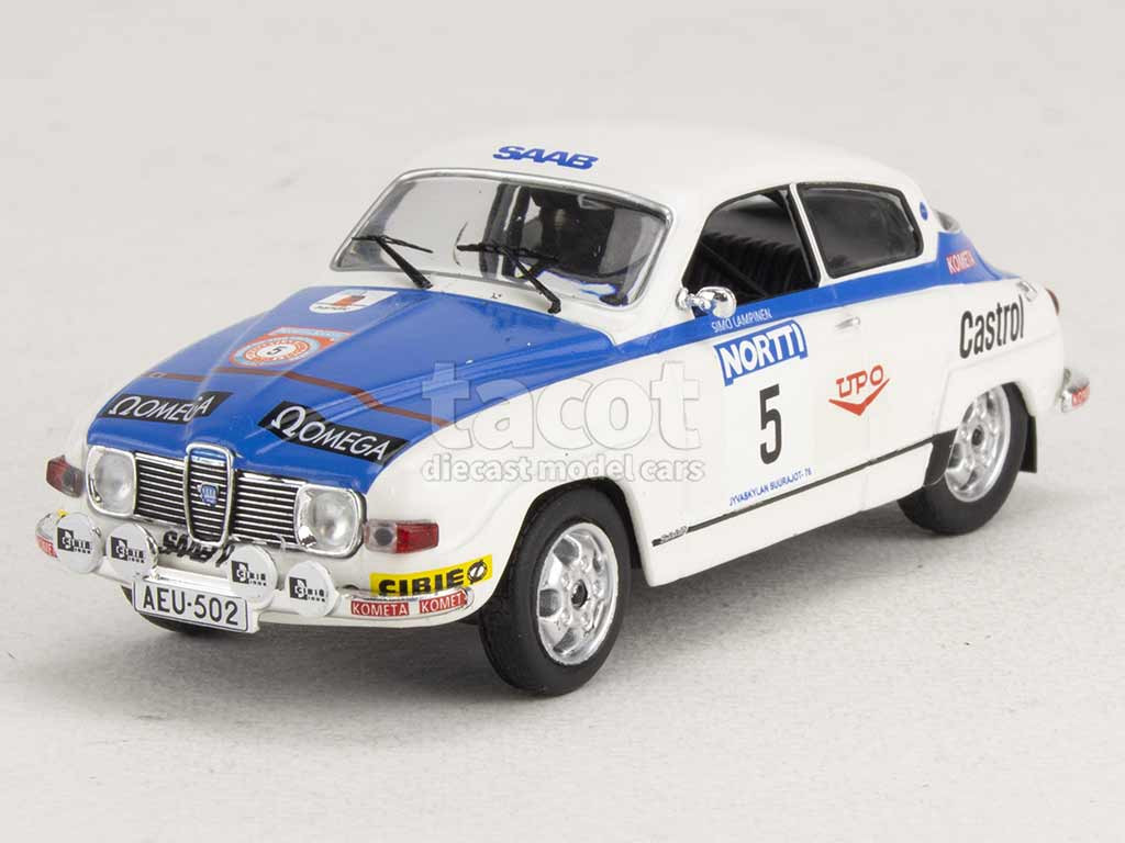 ixo   イクソ　サーブ　96   V4   ラリー　 1/43 Saab 96 V4 1000 Lakes Rally 1976 - Ixo 1/43 | eBay