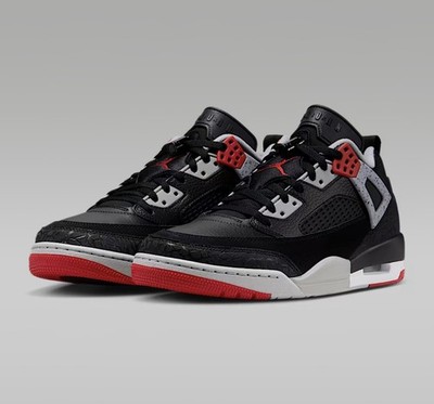 Jordan Spizike Low Black wolf grey FQ1759-009 2026 Men's Athletic