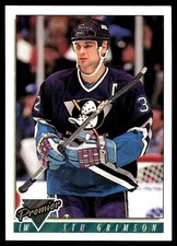 1993-94 O-Pee-Chee Premier #357 Stu Grimson Anaheim Mighty Ducks Hockey Card