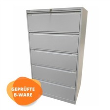 BISLEY Original H&auml;ngeregistraturschrank &bull; Aktenschrank &bull; 5 Schubladen > 2-bahnig