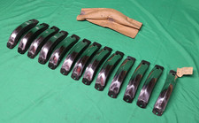 Lot Of 13 Oem 1953 Buick 50 70 Front Grille Outer Center Trim Tooth 1318826