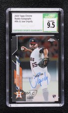 2020 Topps Chrome Rookie Auto Jose Urquidy #RA-JU CSG 9.5 Gem Mint Auto 0c54