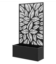 Trellis Garden Bed, Freestanding or Wall Mounted Flower Bed for Climbing Plants,