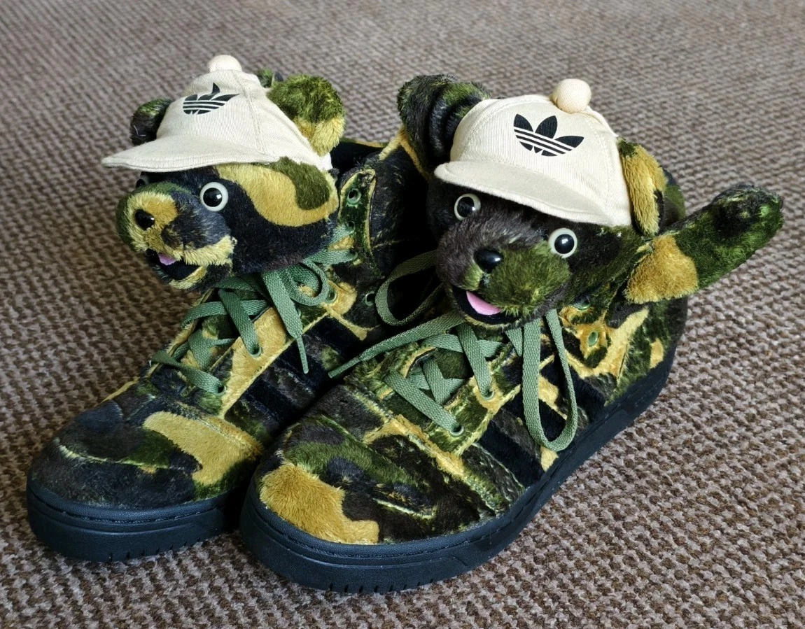 Las mejores ofertas en adidas Jeremy Scott Camo Bear | eBay