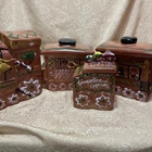 Hull Pottery Gingerbread Train Bank 2004 Hull Pottery Association