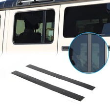 2PCS Car Quarter Window Pillar Post Sticker Vinyl For Ineos Grenadier 2020-2024