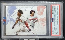 2019 Topps Dynamic Duals Sophomores Vladimir Guerrero Jr. Juan Soto PSA 10