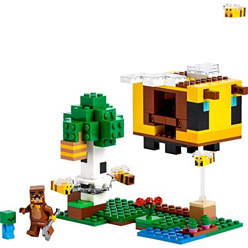 Buy LEGO 21241 Minecraft Bee Hut Construction Toy Farm with