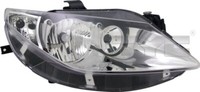 TYC 20-11972-25-2 Hauptscheinwerfer For Seat