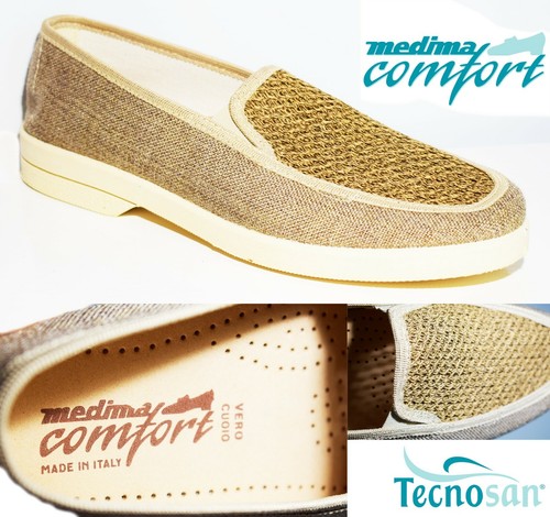 calzature sanitarie uomo comode estive scarpe ortopediche plantare | eBay