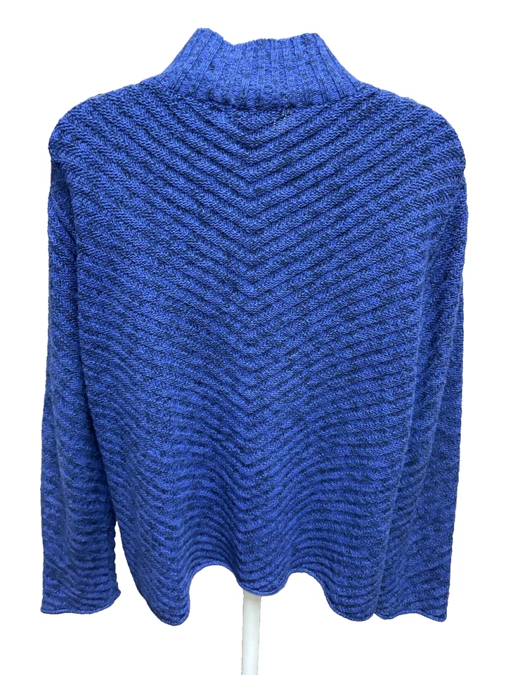 Nomadic Traders Womens Sweater Size XL 1/2 Zip Pullover Long Sleeve Cottagecore - Image 2 of 4