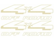 1998-2005 Aftermarket F150 4wd 4x4 Off Road Decals Stickers - Vinylmark Gold