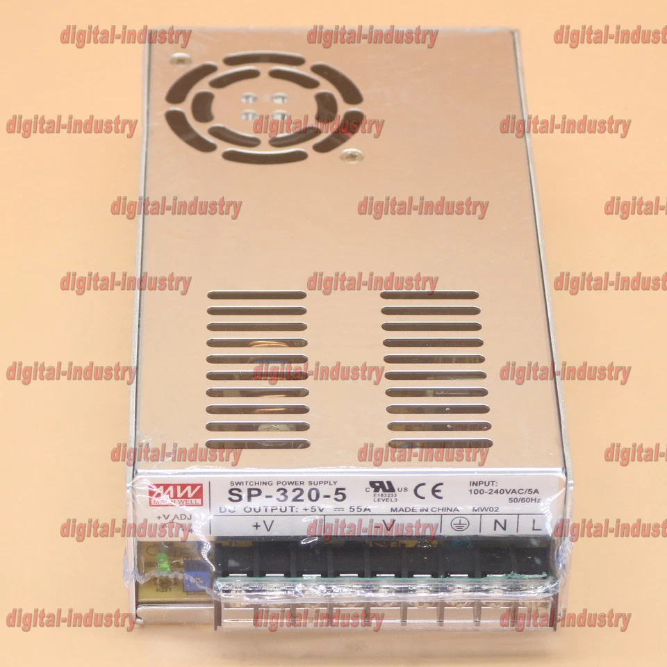 Brand New MEAN WELL Power Supply SP-320-5 5V 55A Quality assurance - Image 3 of 4