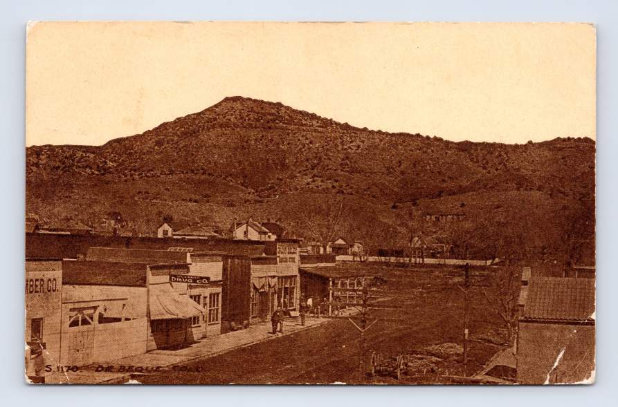 Main Street DE BEQUE Colorado Antique Mesa County Grand Junction