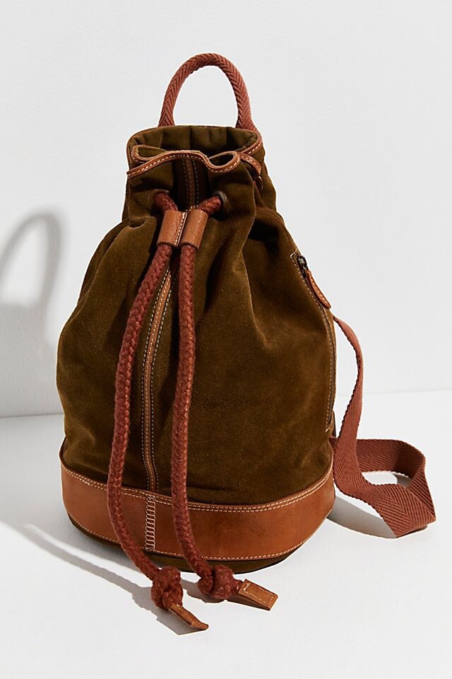 New Free People Varsity Suede Sling Backpack MSRP: $178 SUEDE New Free People Varsity suede | Mercari main image 3